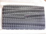 Flower Edge Eyelet Lace Per Meter 30mm Black